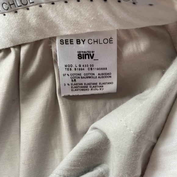 See by Chloe Pleated Trench Skirt - Picture 5 of 10